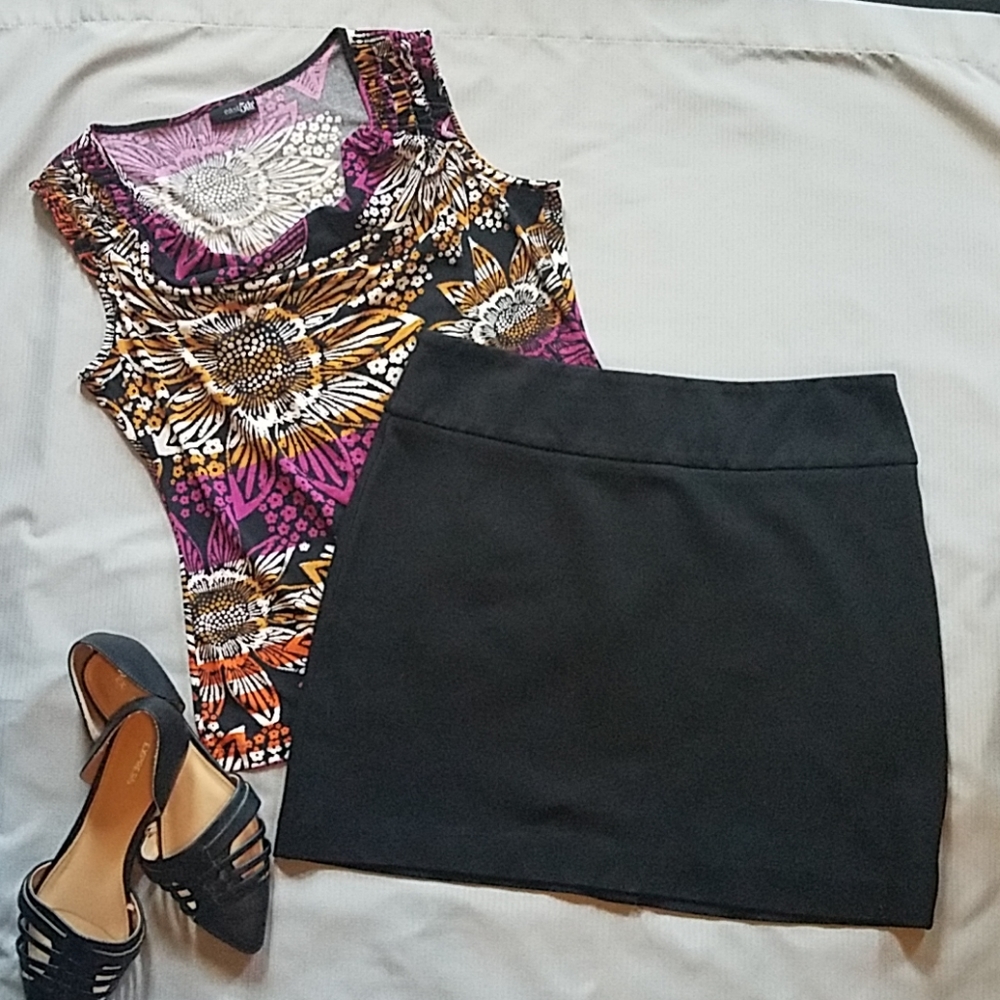 Willi Smith black skirt size 6